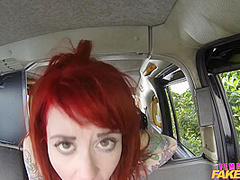 Lesbian Dominates Tattooed Redhead 2