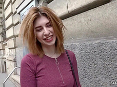 Redhead Leggy Babe Amazing Porn Video