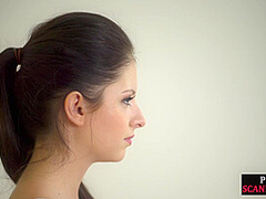 Useless teen publicly rims and deepthroats in group