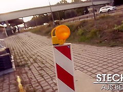 Berlin Banger In Queef Fest Next To German Autobahn! Curvy Anastasiaxxxx