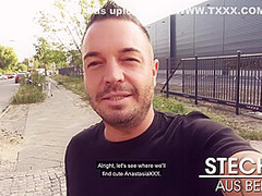 Berlin Banger In Queef Fest Next To German Autobahn! Curvy Anastasiaxxxx