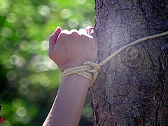 Bondage And Bdsm In The Garden Part 1 - Watch4Fetish