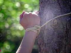 Bondage And Bdsm In The Garden Part 1 - Watch4Fetish