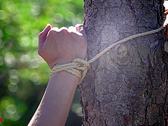 Bondage And Bdsm In The Garden Part 1 - Watch4Fetish