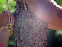 Bondage And Bdsm In The Garden Part 1 - Watch4Fetish