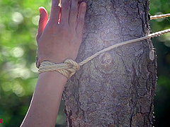 Bondage And Bdsm In The Garden Part 1 - Watch4Fetish