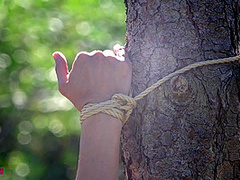 Bondage And Bdsm In The Garden Part 1 - Watch4Fetish
