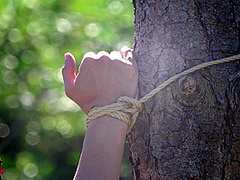 Bondage And Bdsm In The Garden Part 1 - Watch4Fetish