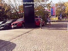 Vicky Hundt And Berlin Banger - Hot Skinny Milf Fucked Outdoors