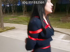 Chinese Girls Throw Trash Anywhere And Tie Up