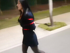 Chinese Girls Throw Trash Anywhere And Tie Up