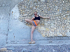 Contortion In Public - Watch4Fetish