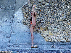 Contortion In Public - Watch4Fetish