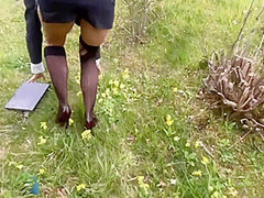 Real Estate Business Woman Gets A Rough Fuck Outdoors – Business Bitch