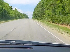 Policewoman Wanted To Fine The Driver, But The Desire To Fuck Turned Out To Be Stronger