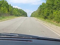 Policewoman Wanted To Fine The Driver, But The Desire To Fuck Turned Out To Be Stronger