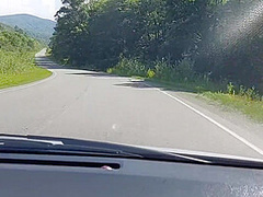 Policewoman Wanted To Fine The Driver, But The Desire To Fuck Turned Out To Be Stronger