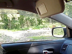Policewoman Wanted To Fine The Driver, But The Desire To Fuck Turned Out To Be Stronger