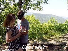 Public Sex On The Mountain, Cunnilingus + Cum Kiss