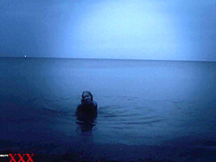 Flexible At Night On The Beach - Watch4Fetish