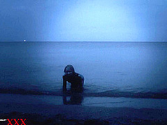 Flexible At Night On The Beach - Watch4Fetish