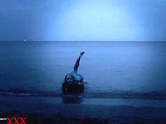 Flexible At Night On The Beach - Watch4Fetish