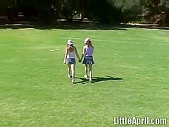 Petite lesbian fingering and licking