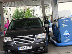 Short Petrol Stop With Our Zentai Dolls - Watch4Fetish