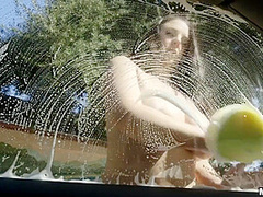 Angela White - Titty-fucks A Voyeur