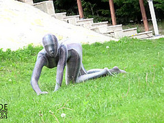 Flexible Zentaidoll In The Park - Watch4Fetish