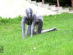 Flexible Zentaidoll In The Park - Watch4Fetish