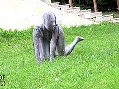 Flexible Zentaidoll In The Park - Watch4Fetish