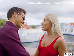 Astonishing Porn Clip Blonde Fantastic Will Enslaves Your Mind - Angelika Grays