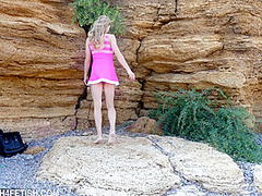 Mini Dress On Vacation - Watch4Fetish
