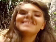Karina Senk - Summer Orgy Dp On The Beach Russian Beauty Finishes A Blowjob Hd Blonde Threesome Facial