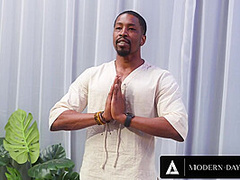 MODERN-DAY SINS - Jane Wilde Enjoys INTERRACIAL PUBLIC SEX In Yoga Class Behind Her BF's Back!