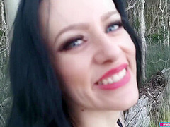 Melody Radford In Big Tit Thick Ass Milf Fucked By Random Guy In Bushes Gets Caught By A Stranger
