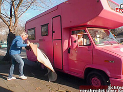 Grandpa Pick Up German Teen In Public And Fuck Her In C