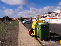 Risky Naked Walk Down The Street. Public Nudity Miaamahl