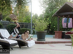 Abella Danger - Gets Insatiable On Court Actio