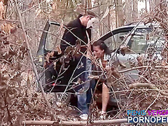Anal Sex Loving, German Brunette Sucked A Random Strangers