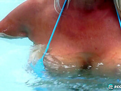 Shannon Blue And Shannon S - Poolside Bust-out