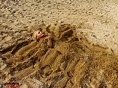Flexible Games In The Sand - Watch4Fetish