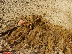 Flexible Games In The Sand - Watch4Fetish