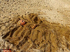 Flexible Games In The Sand - Watch4Fetish