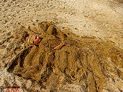 Flexible Games In The Sand - Watch4Fetish
