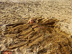 Flexible Games In The Sand - Watch4Fetish