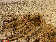 Flexible Games In The Sand - Watch4Fetish