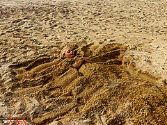 Flexible Games In The Sand - Watch4Fetish