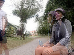 Jennifer Mendez In Fragile Girl Happily Makes It With Stranger To Spite